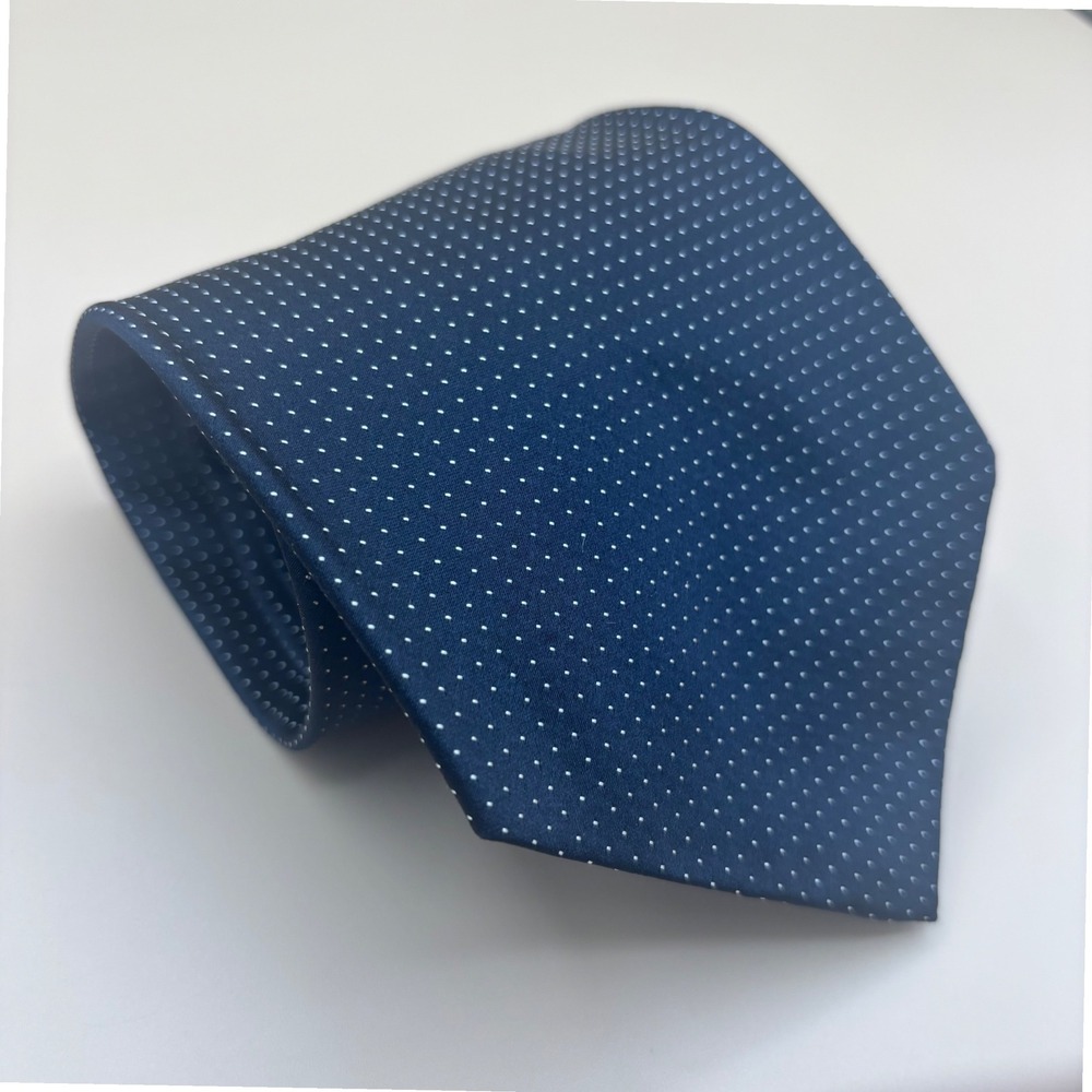 Polo Ralph Lauren Necktie Mens OS Navy Blue Vintage 90s Y2K Old Money